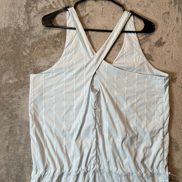 Marmot Women's Gretchen‎ Dress Size Large Corydalis Blue UPF 50 Hiking Gorpcore - Picture 6 of 8